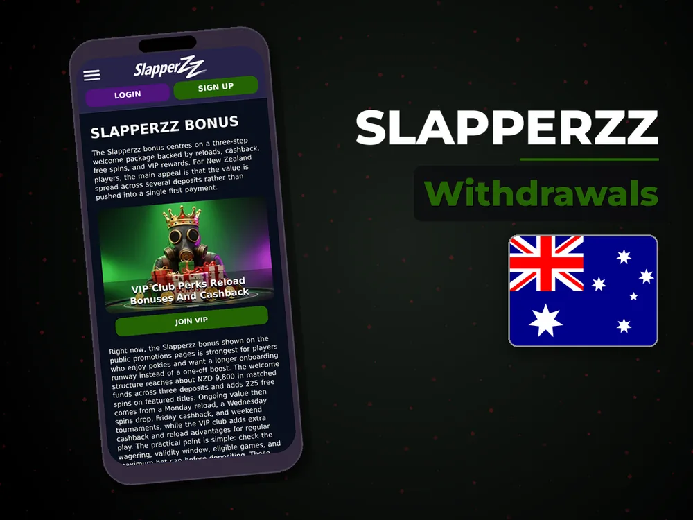 Slapperzz - Withdrawals