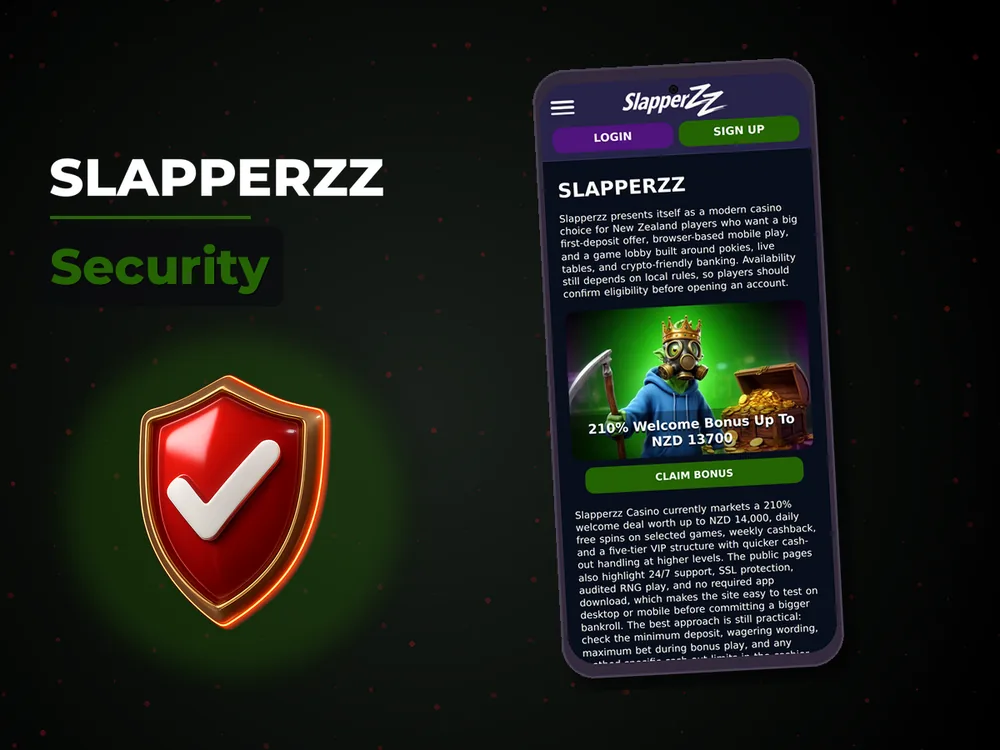 Slapperzz - Security