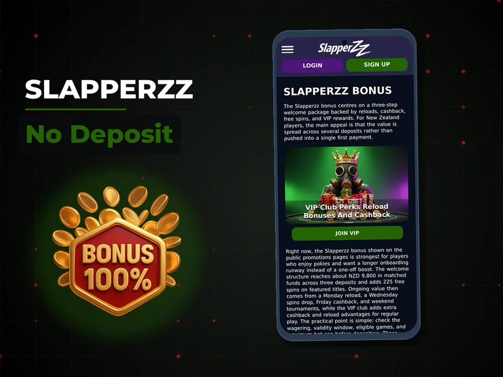 Slapperzz - No Deposit