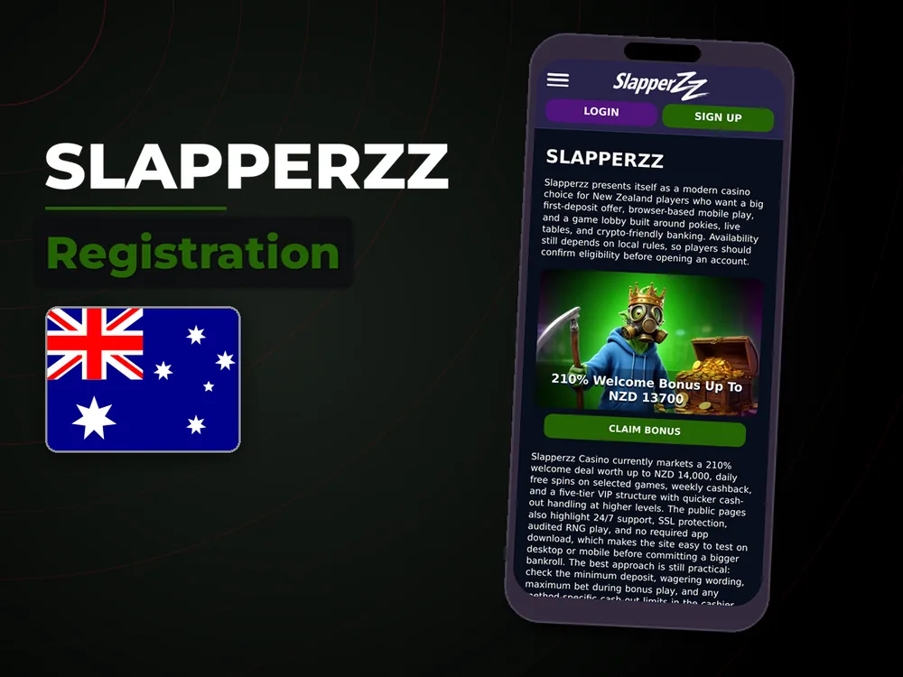 Slapperzz - Registration