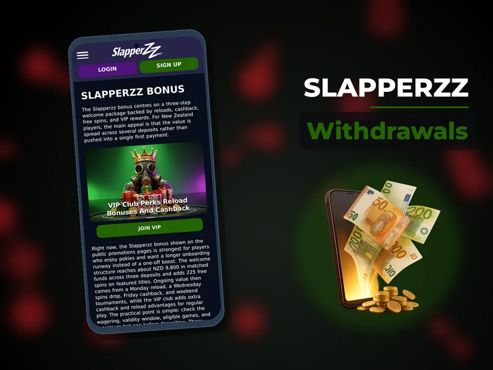 Slapperzz - Withdrawals