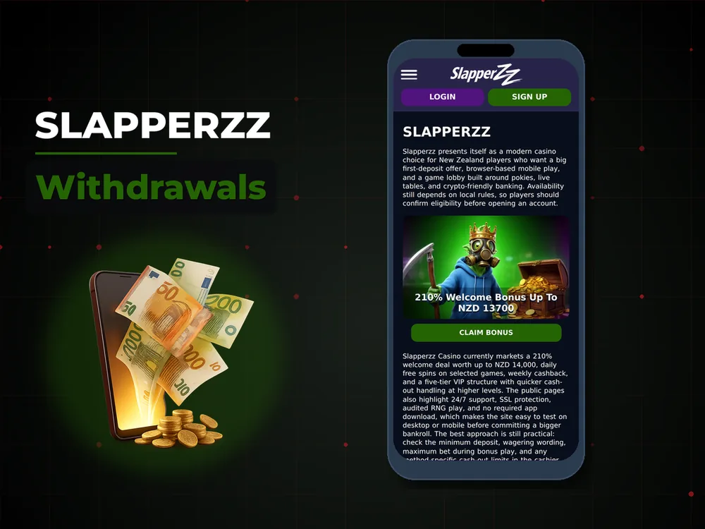 Slapperzz - Withdrawals