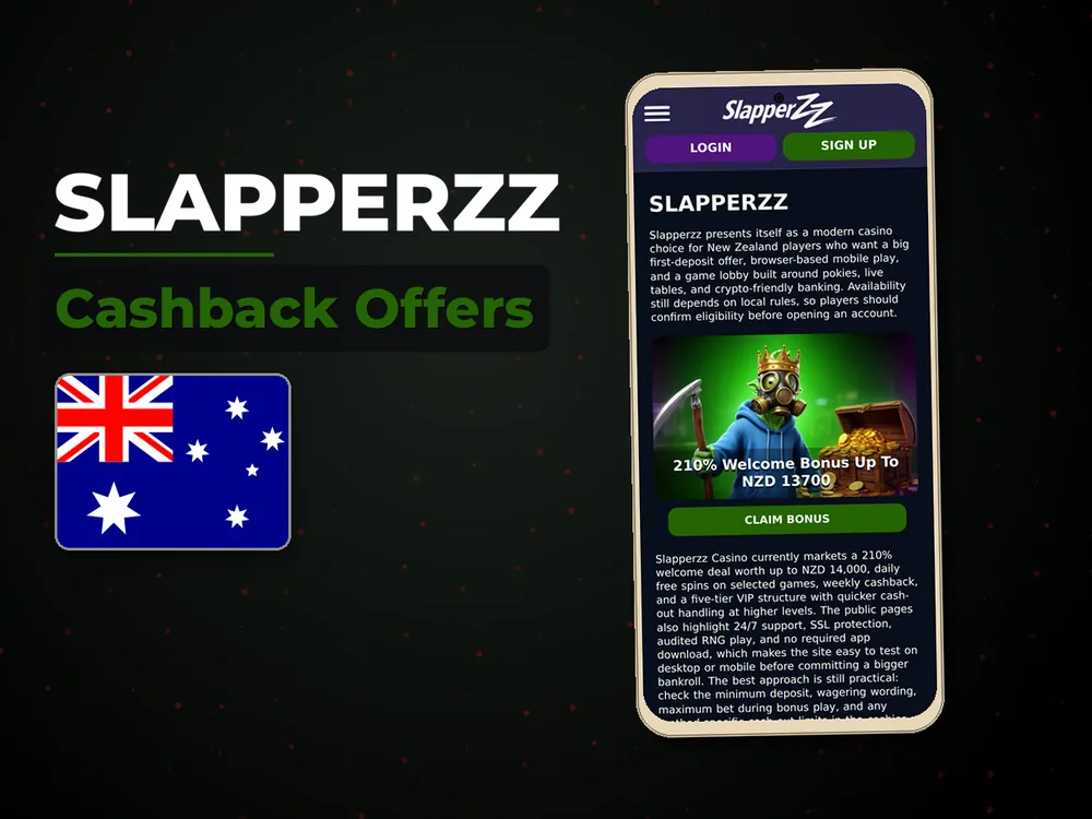 Slapperzz - Cashback Offers