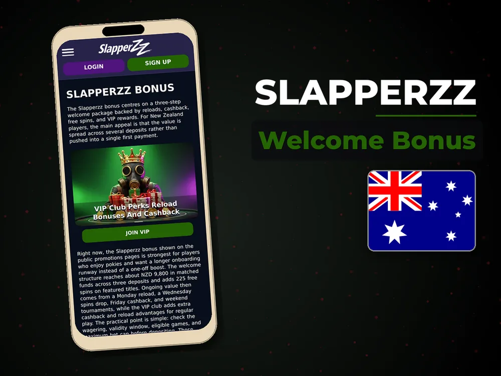 Slapperzz - Welcome Bonus