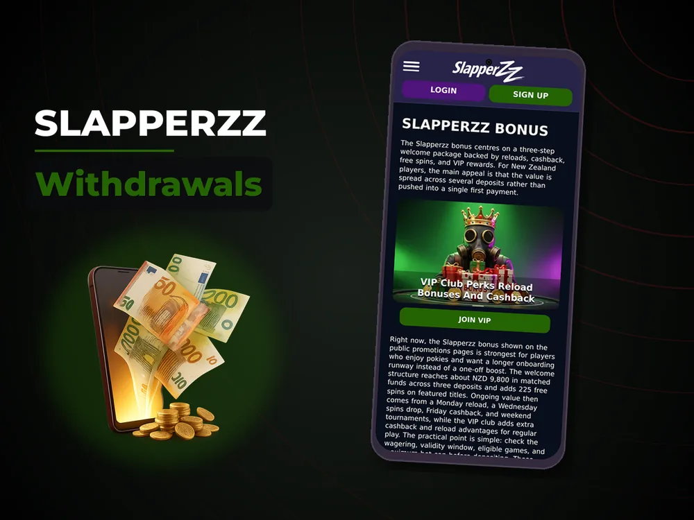 Slapperzz - Withdrawals