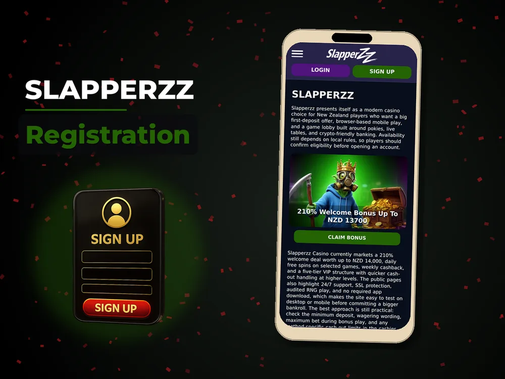 Slapperzz - Registration