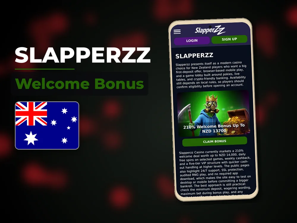 Slapperzz - Welcome Bonus